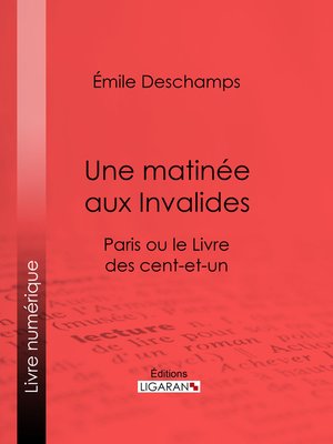 cover image of Une matinée aux Invalides
